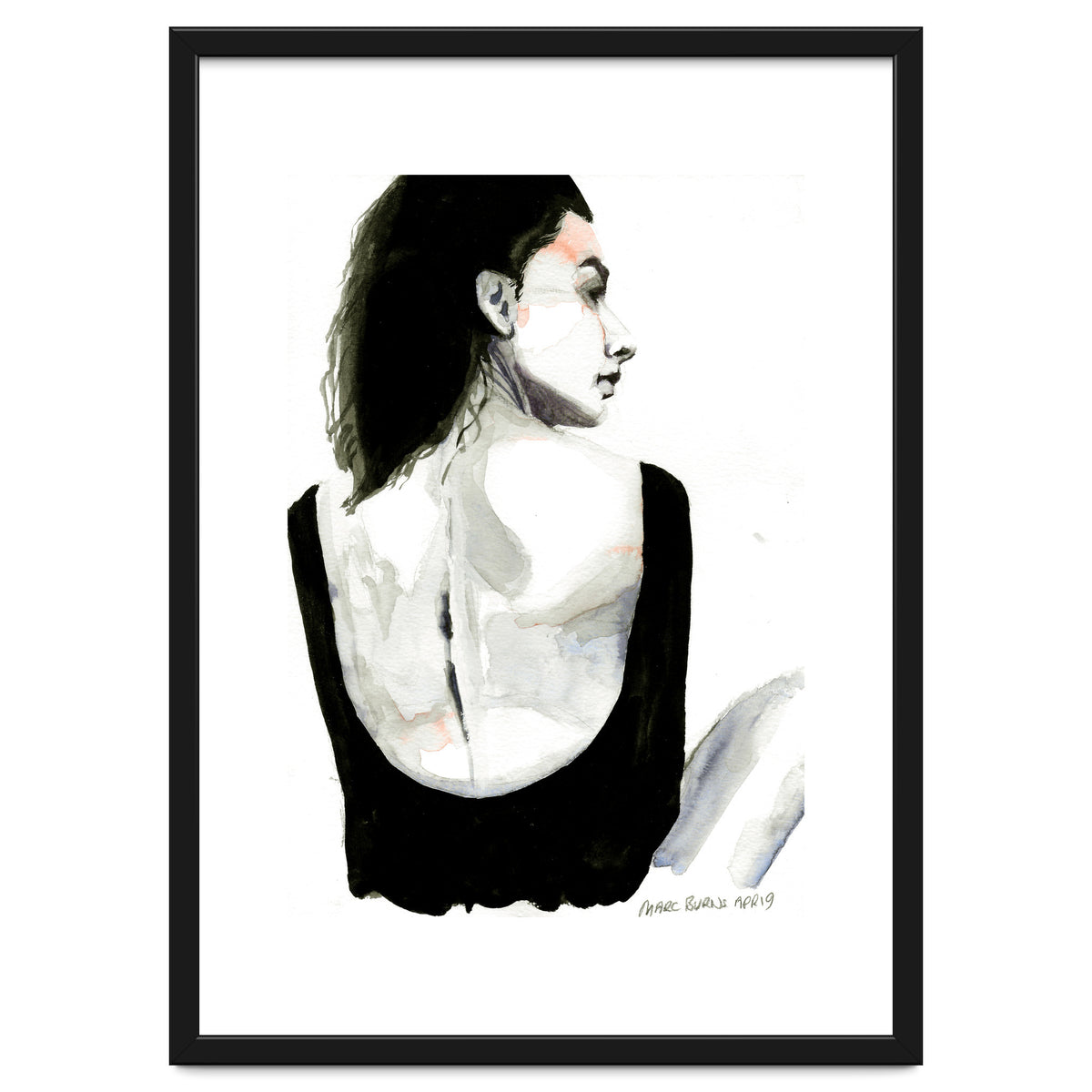 Untitled #4 - Woman with her back to us