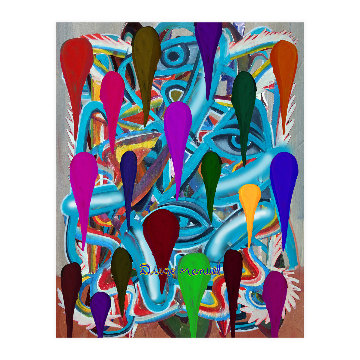 Graffiti Digital 2022 787 (Print Only)