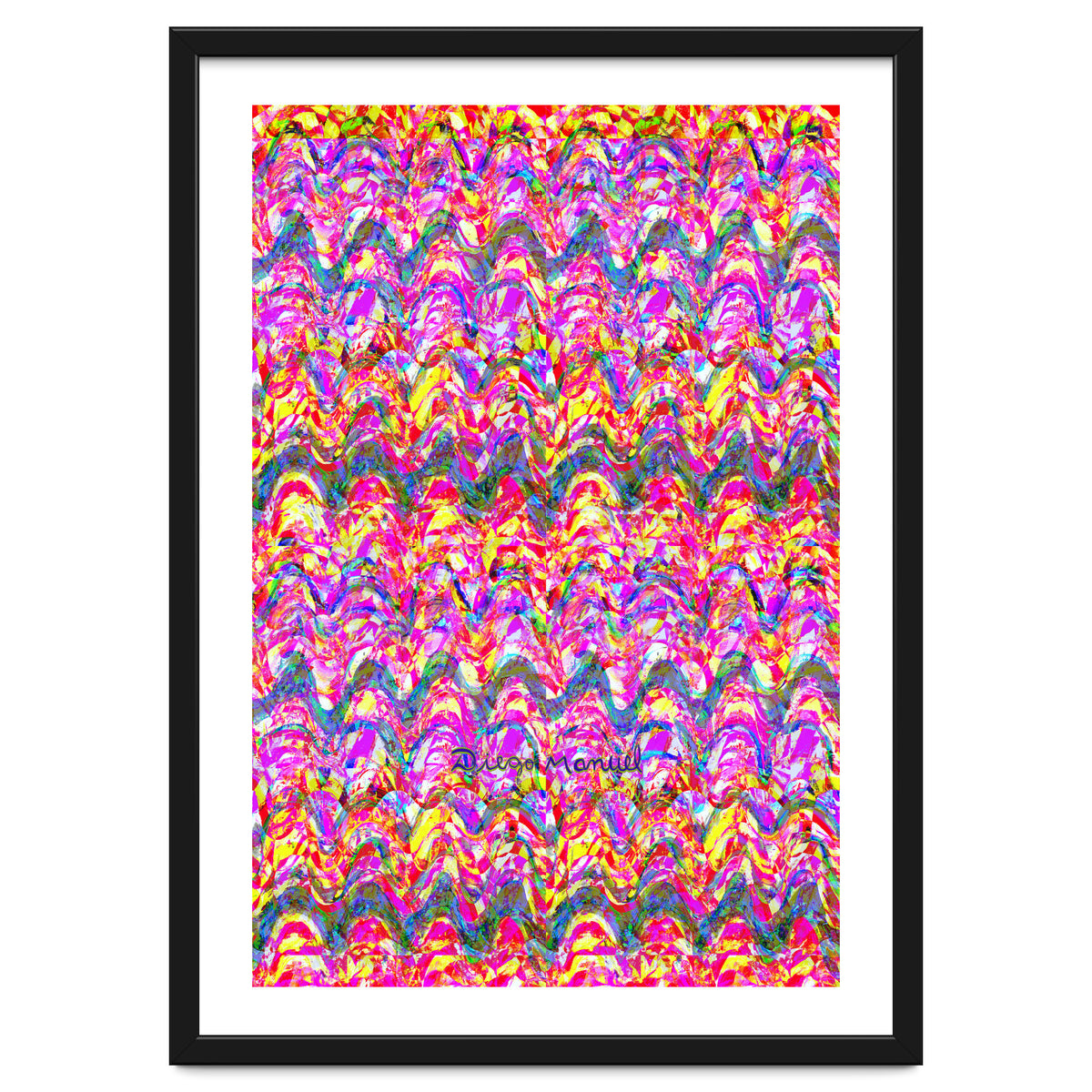 Pop abstract color full