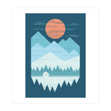 Cabin In The Snow (Print Only) thumbnail