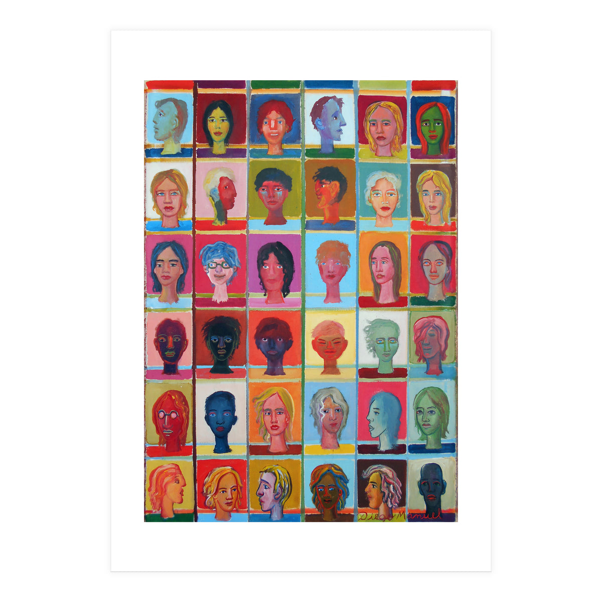 36 Cabezas (Print Only)