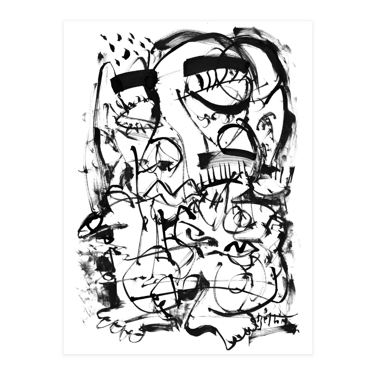 Hard Times - b&w (Print Only)