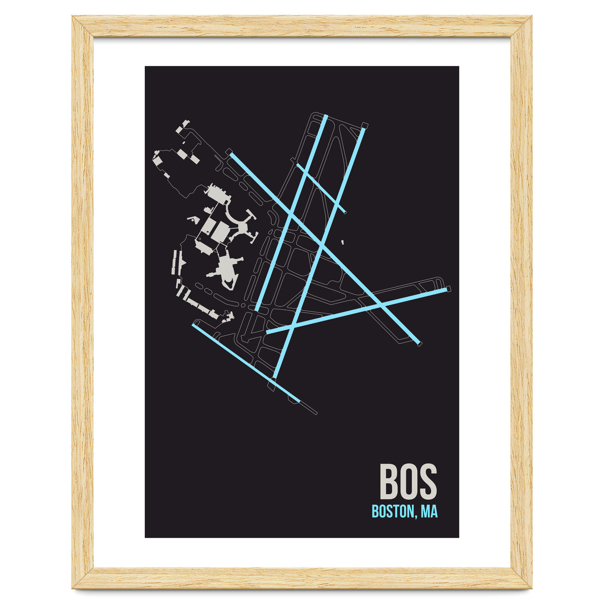 Boston Airport Layout