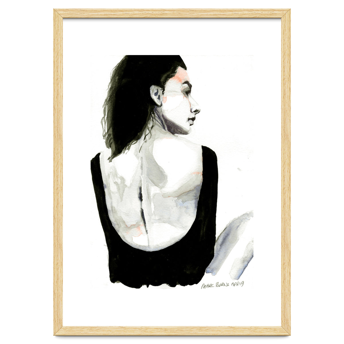 Untitled #4 - Woman with her back to us