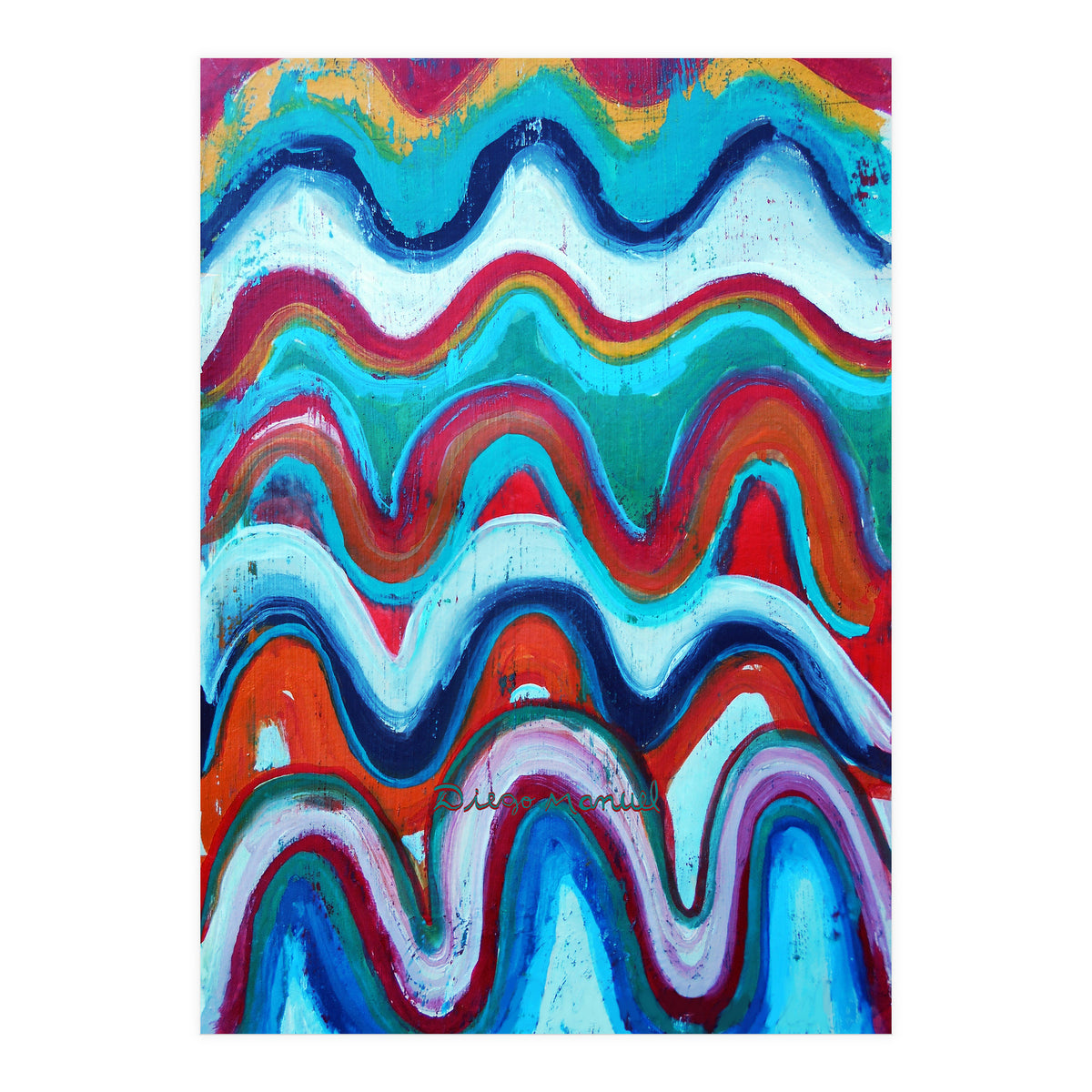 Pop Abstract A 86 (Print Only)