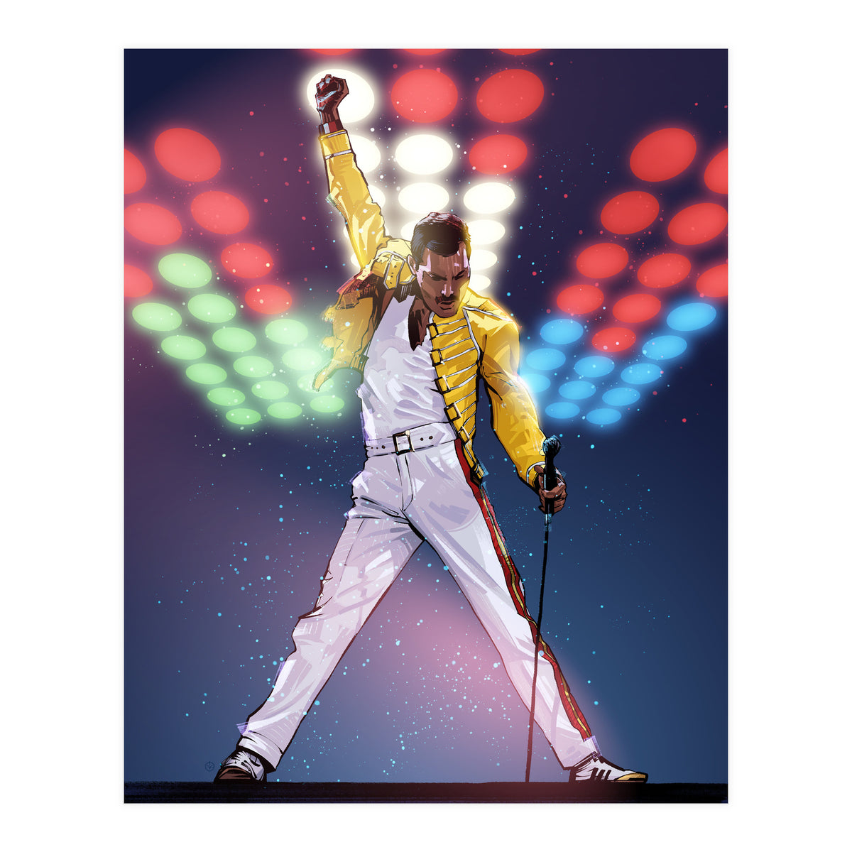 Freddie Mercury (Print Only)