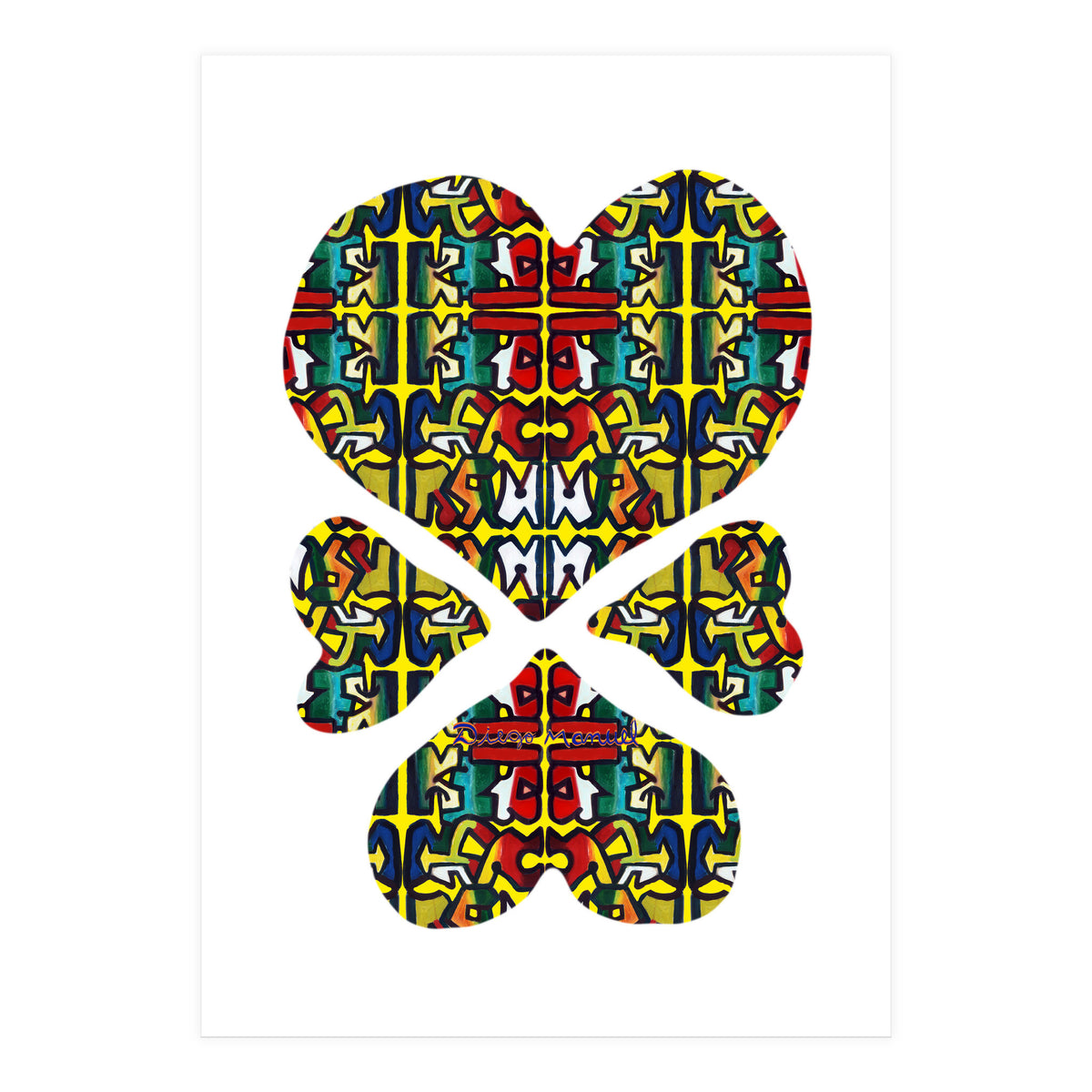 4 Corazones 6  (Print Only)