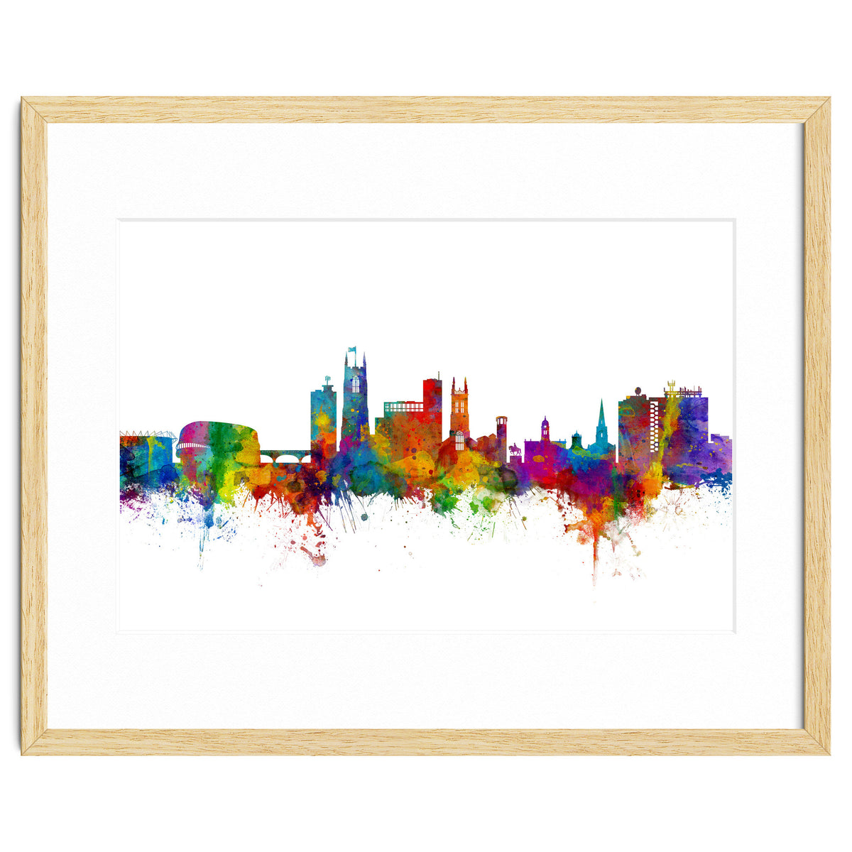 Derby England Skyline
