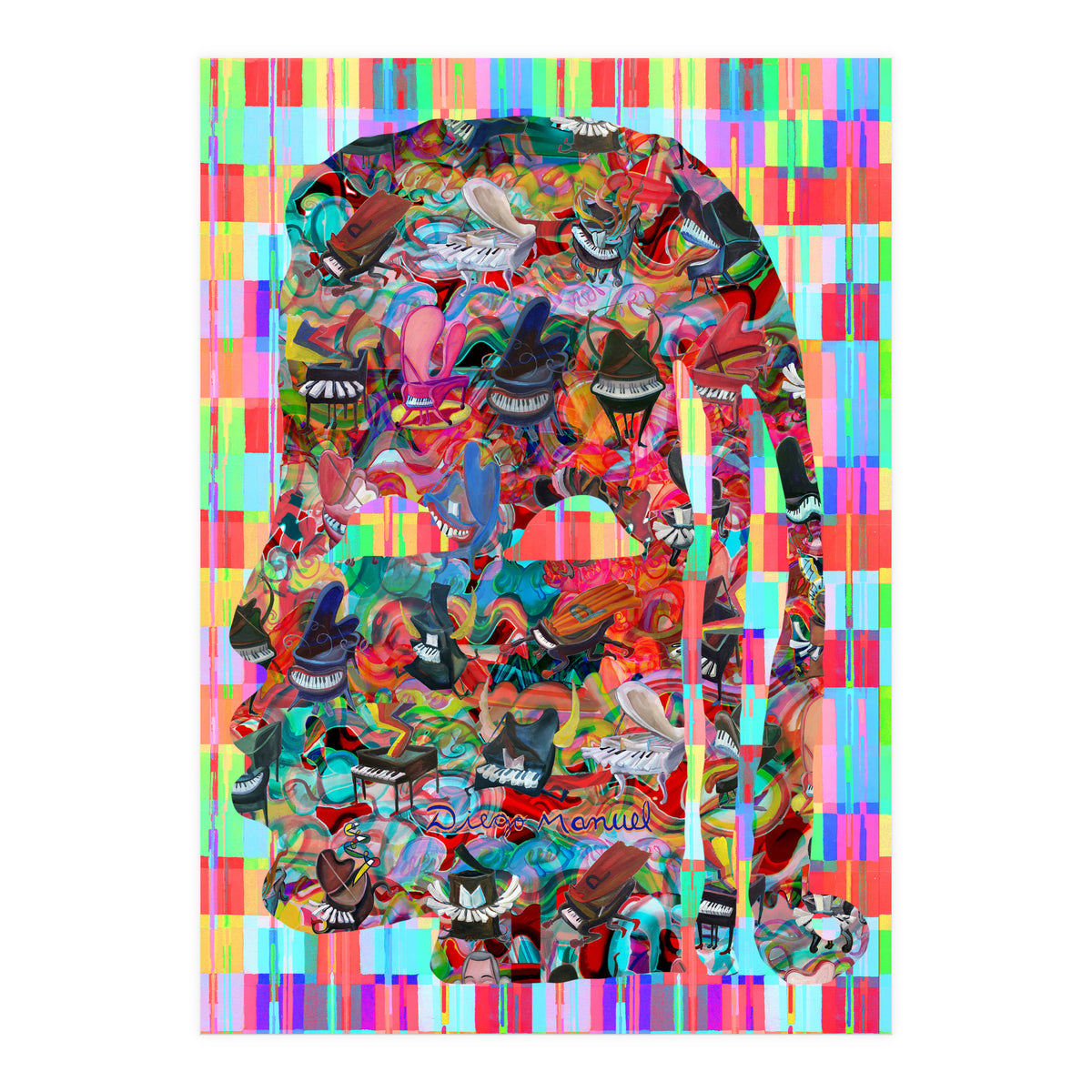 Abstracto Pop Nuevo B Nuevo 3 (Print Only)