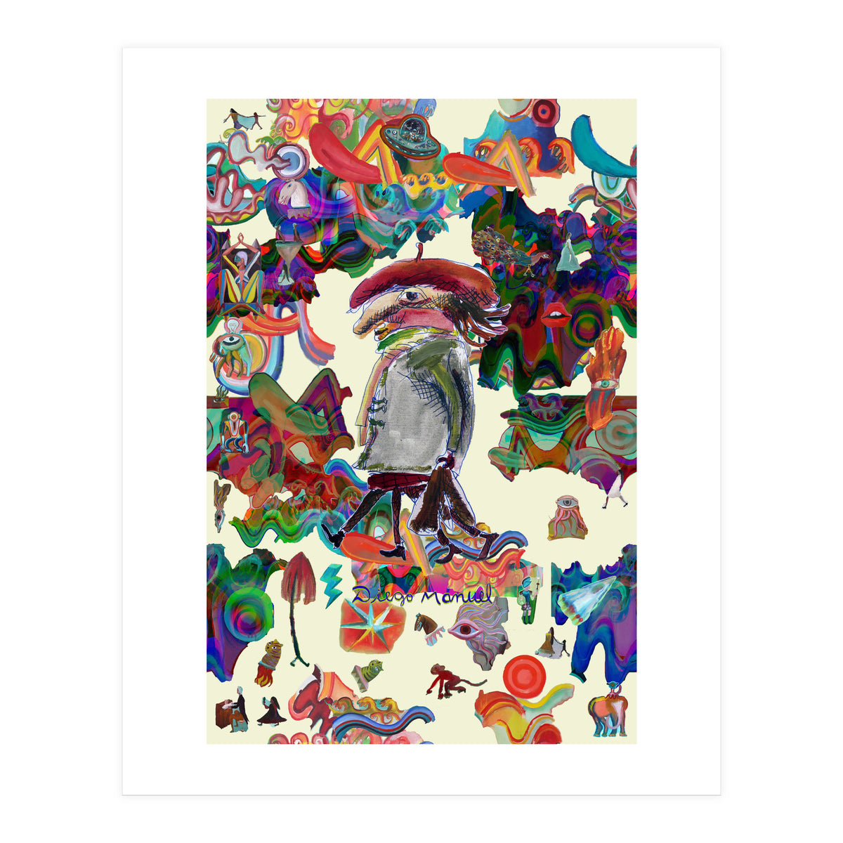 Graffitis 2021 Tapiz 64 (Print Only)