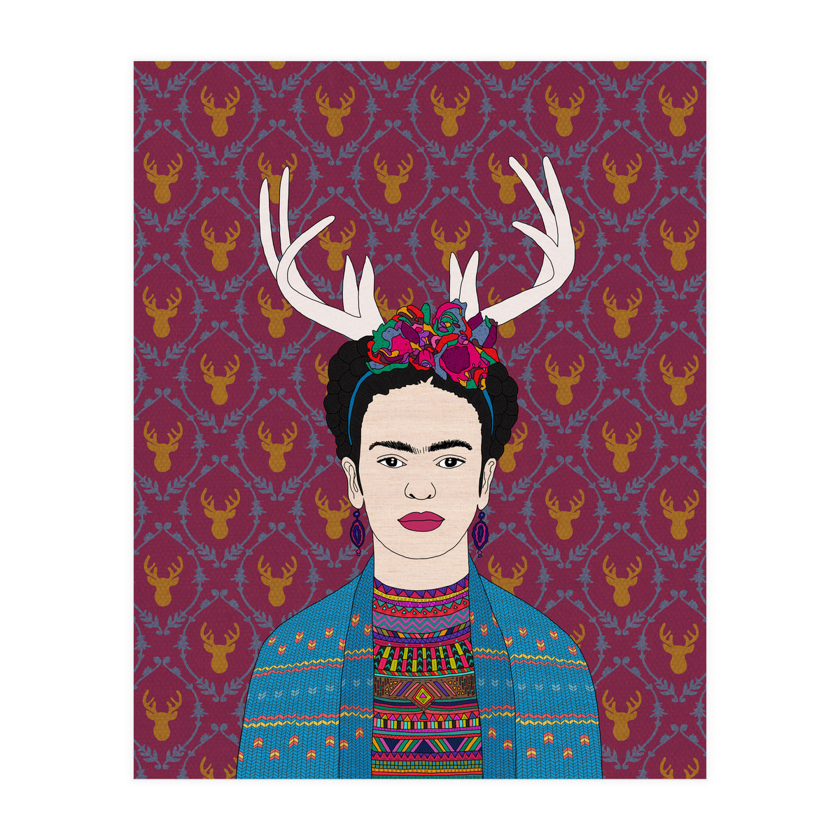 Deer Frida (Print Only)
