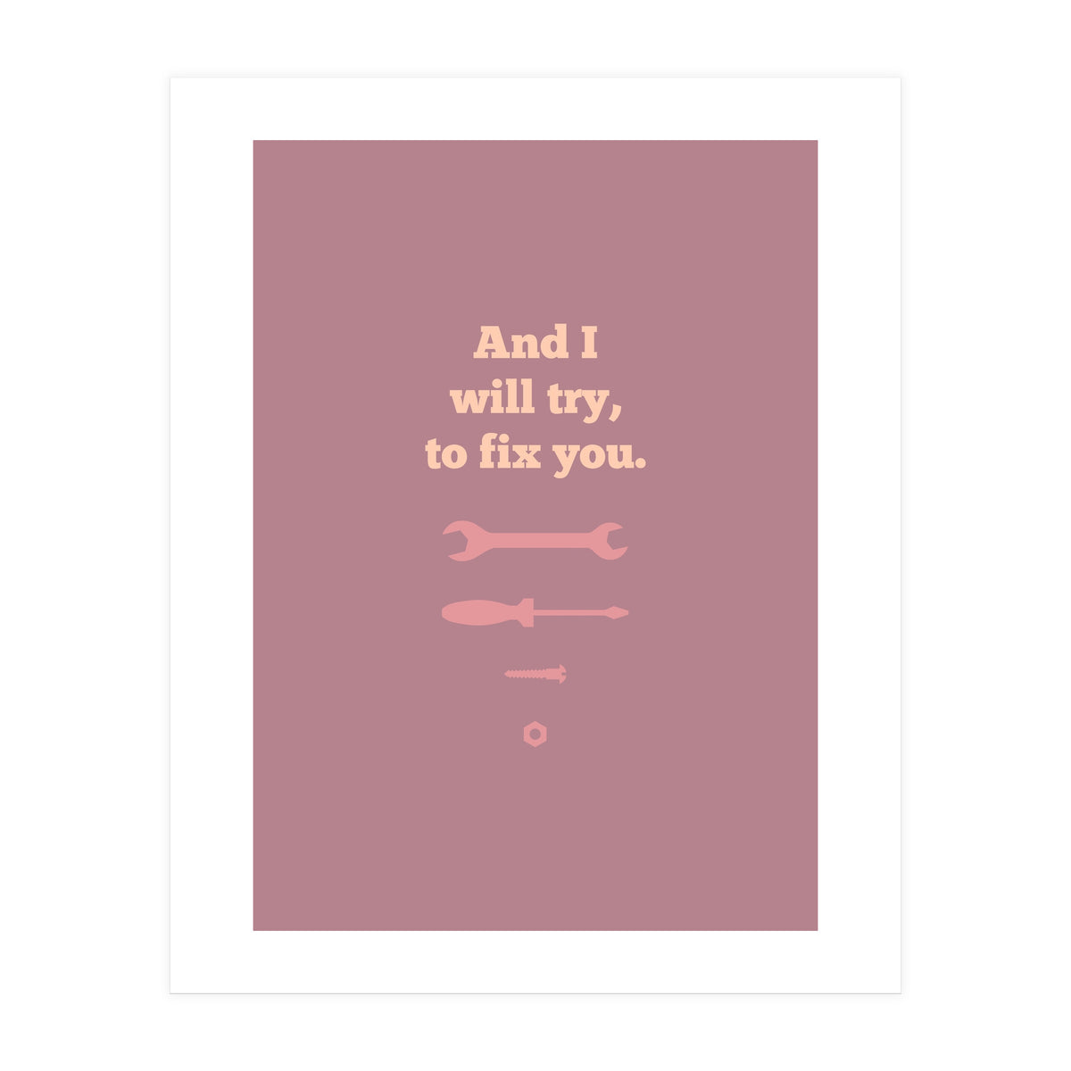 Fix You (Print Only)
