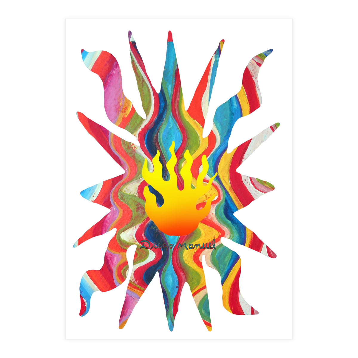 Fuego 30 Copia (Print Only)