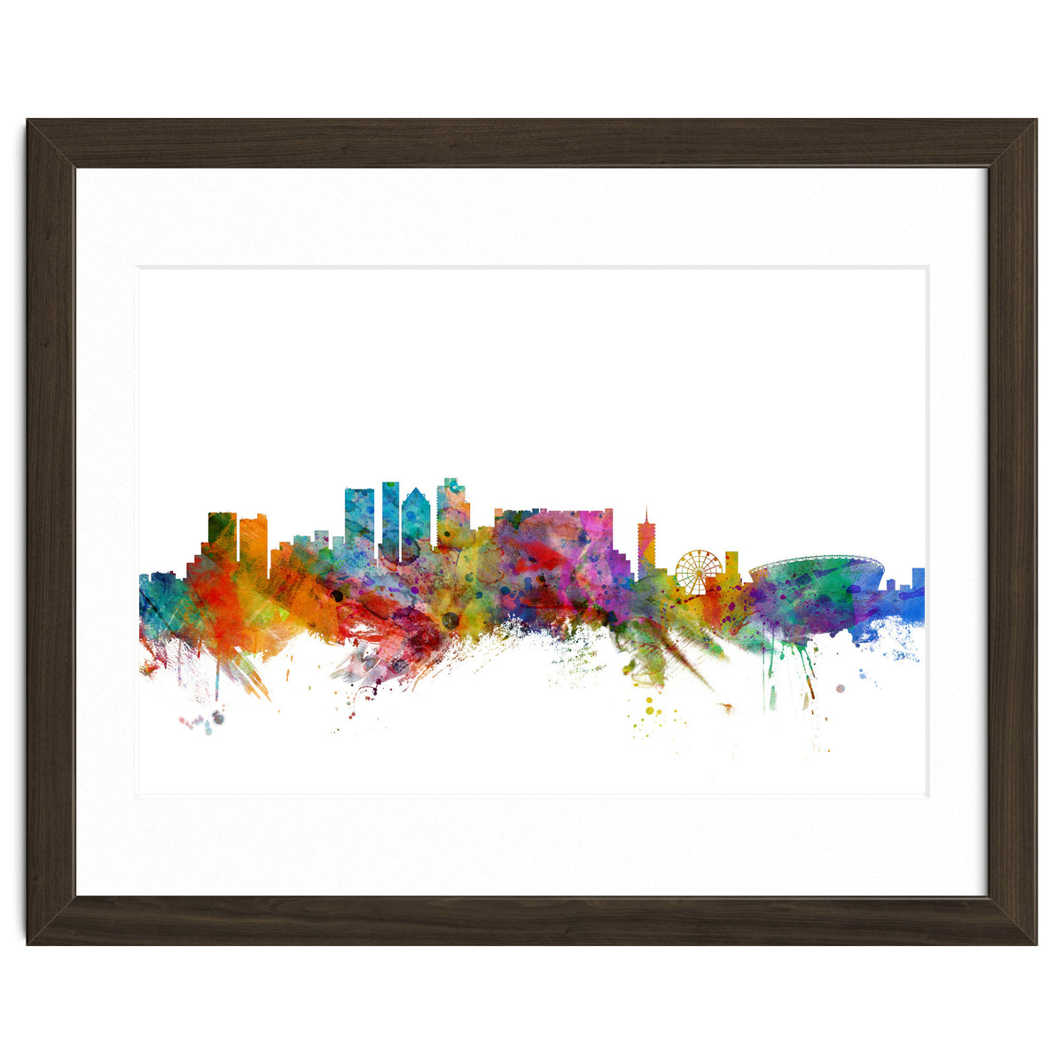 Cape Town South Africa Skyline