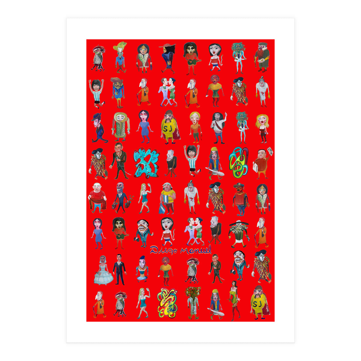 Gente Del Barrio B (Print Only)