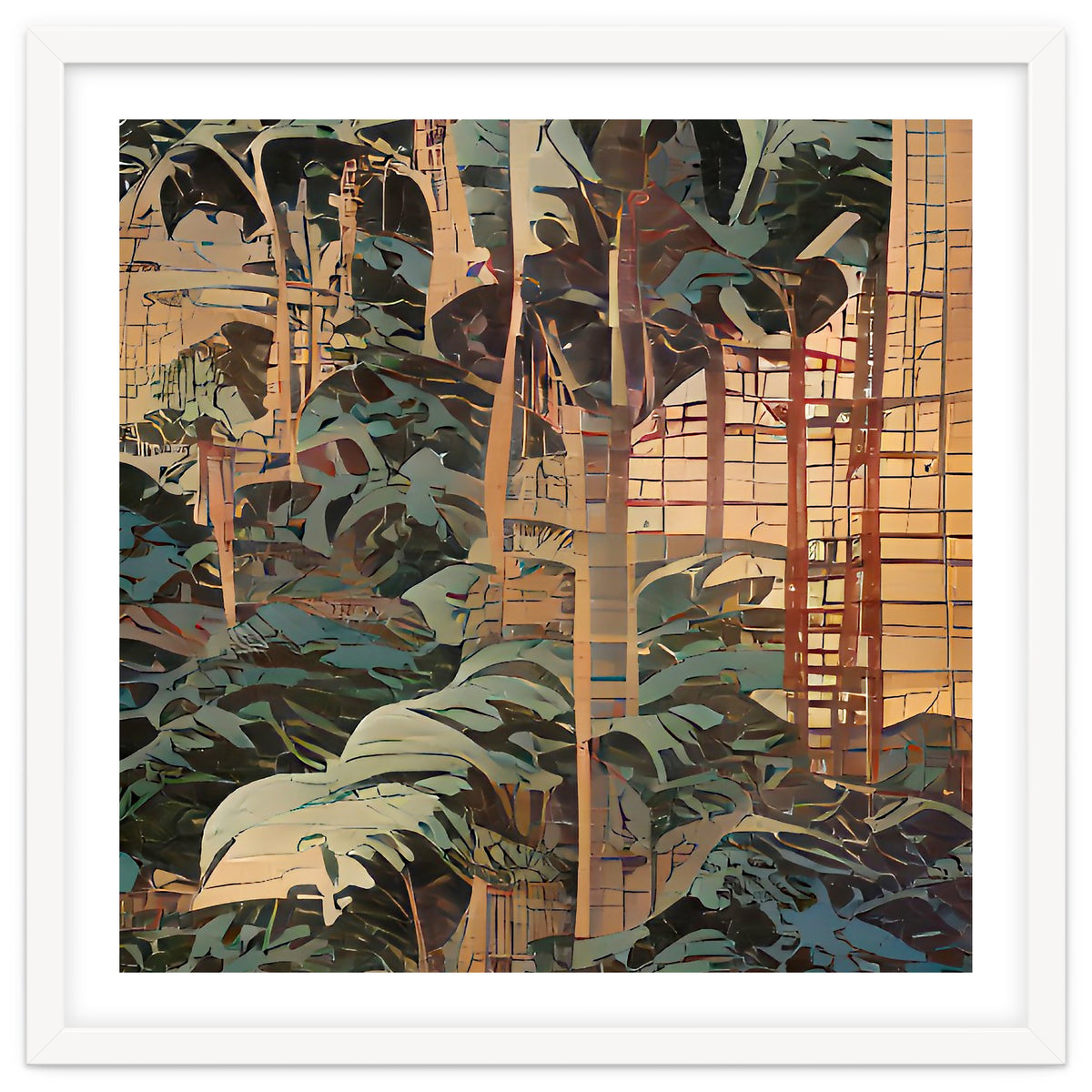 TROPICAL FOREST no4-B - UKIYO-e