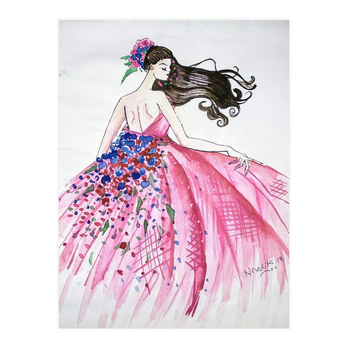 Beautiful girl (Print Only)