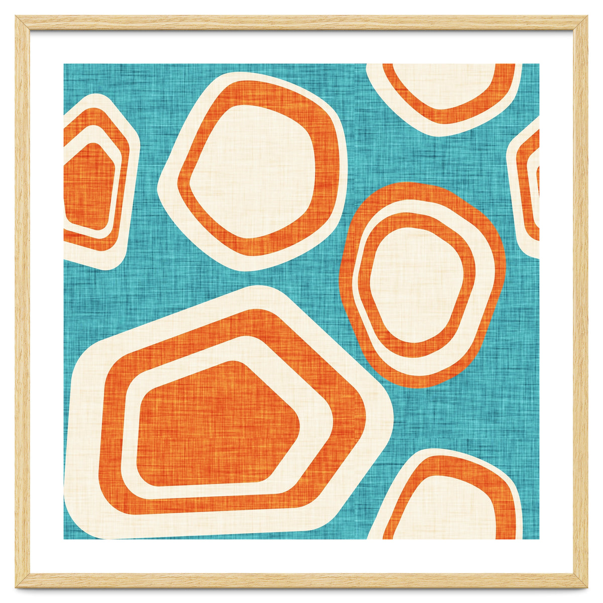 Day At The Lake Blue Orange