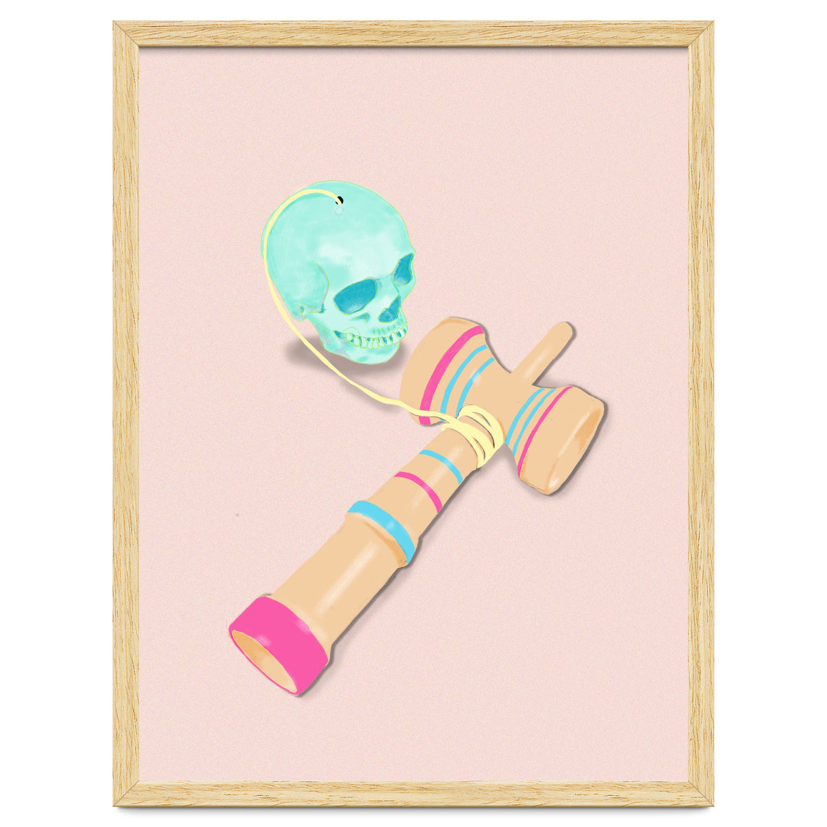 Skull kendama