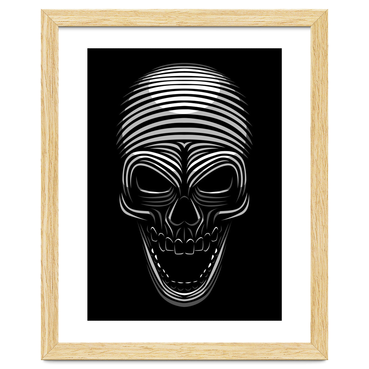 Lines Skull