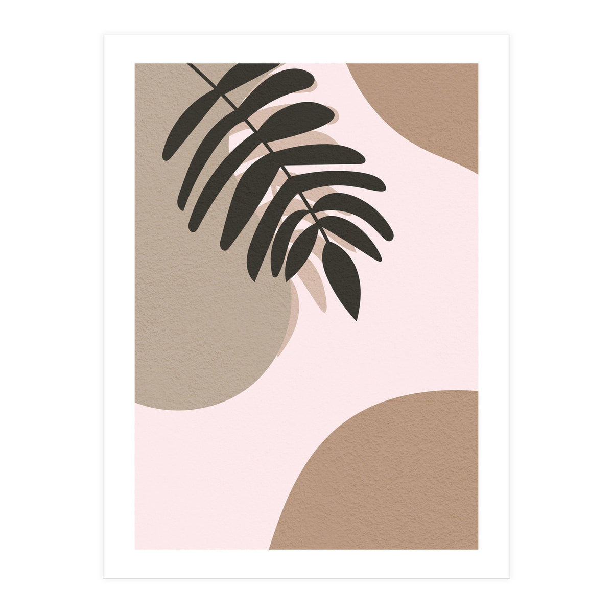 Neutral Modern Botanical (Print Only)