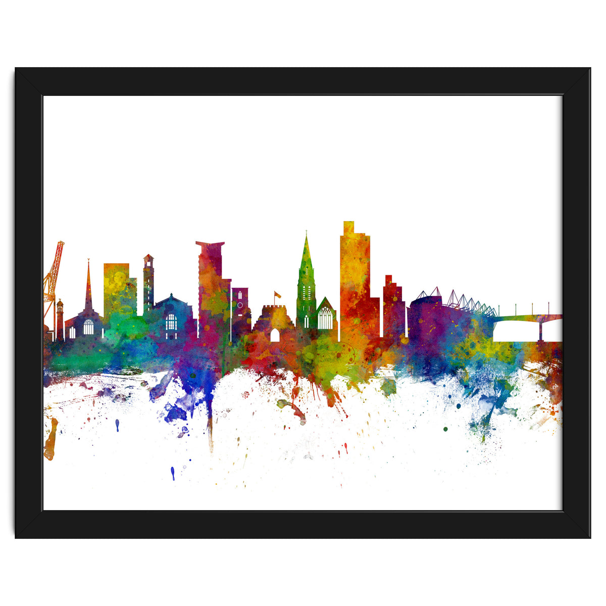 Southampton England Skyline