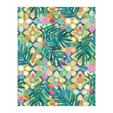 Gilded Moroccan Mosaic Tiles with Palm Leaves  (Print Only) thumbnail