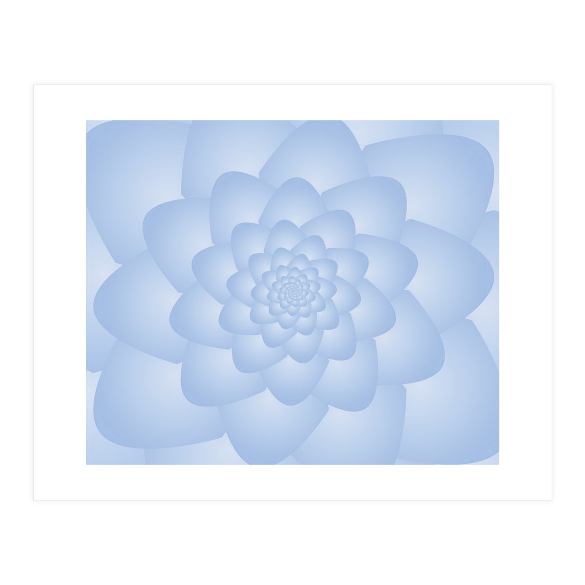 Pastel Colors Flower  (Print Only)