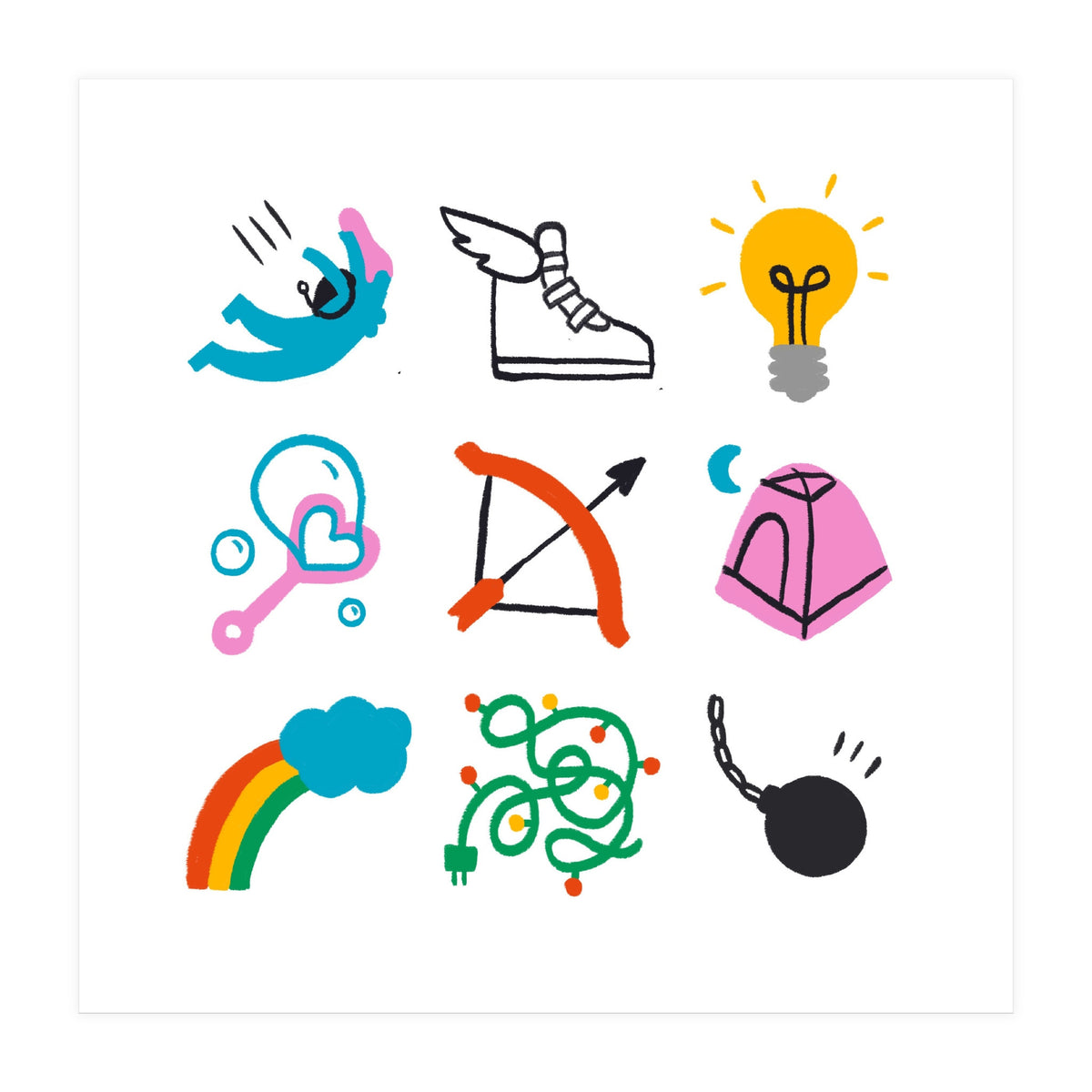 Sagittarius Emoji (Print Only)