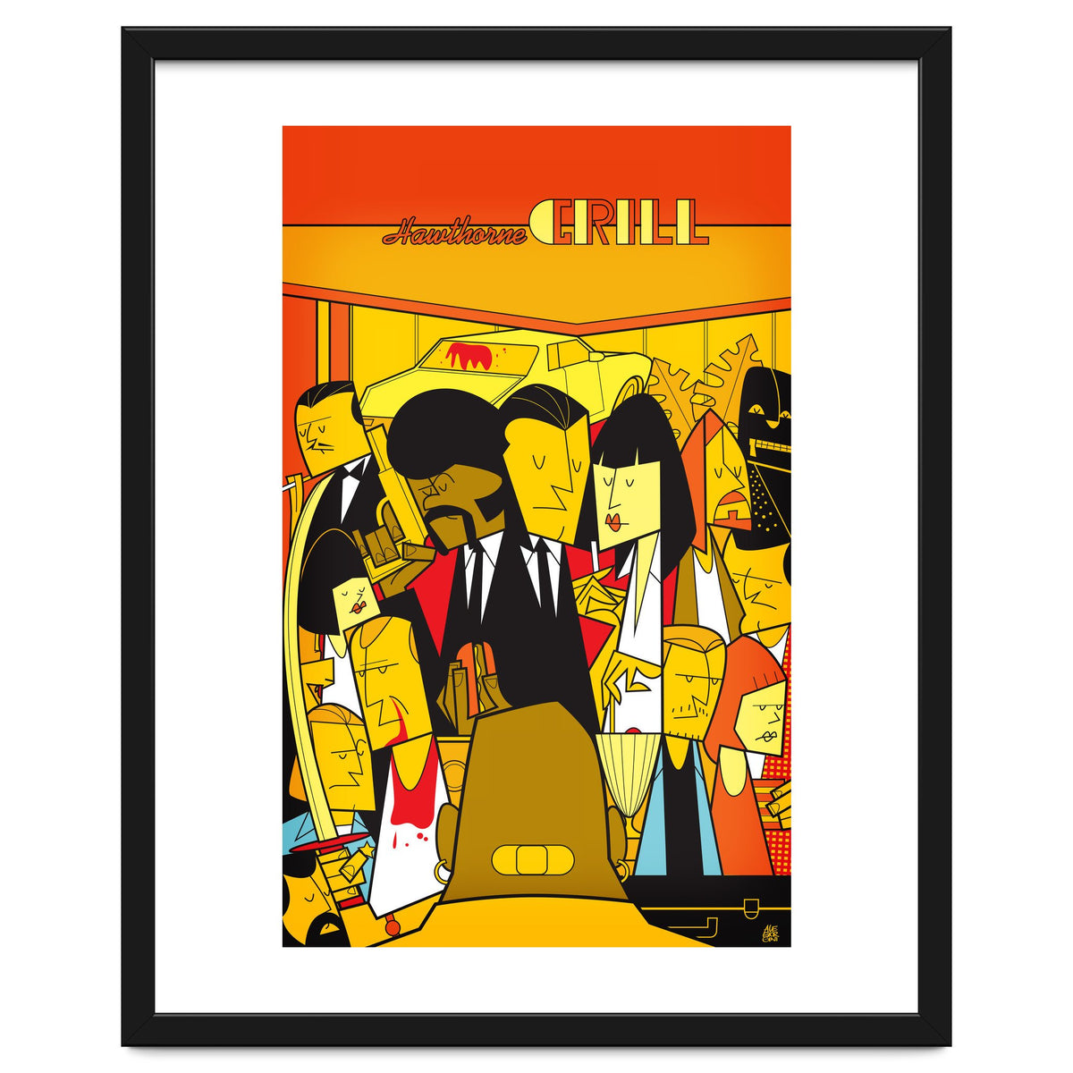 Pulp Fiction Alternative Movie Poster