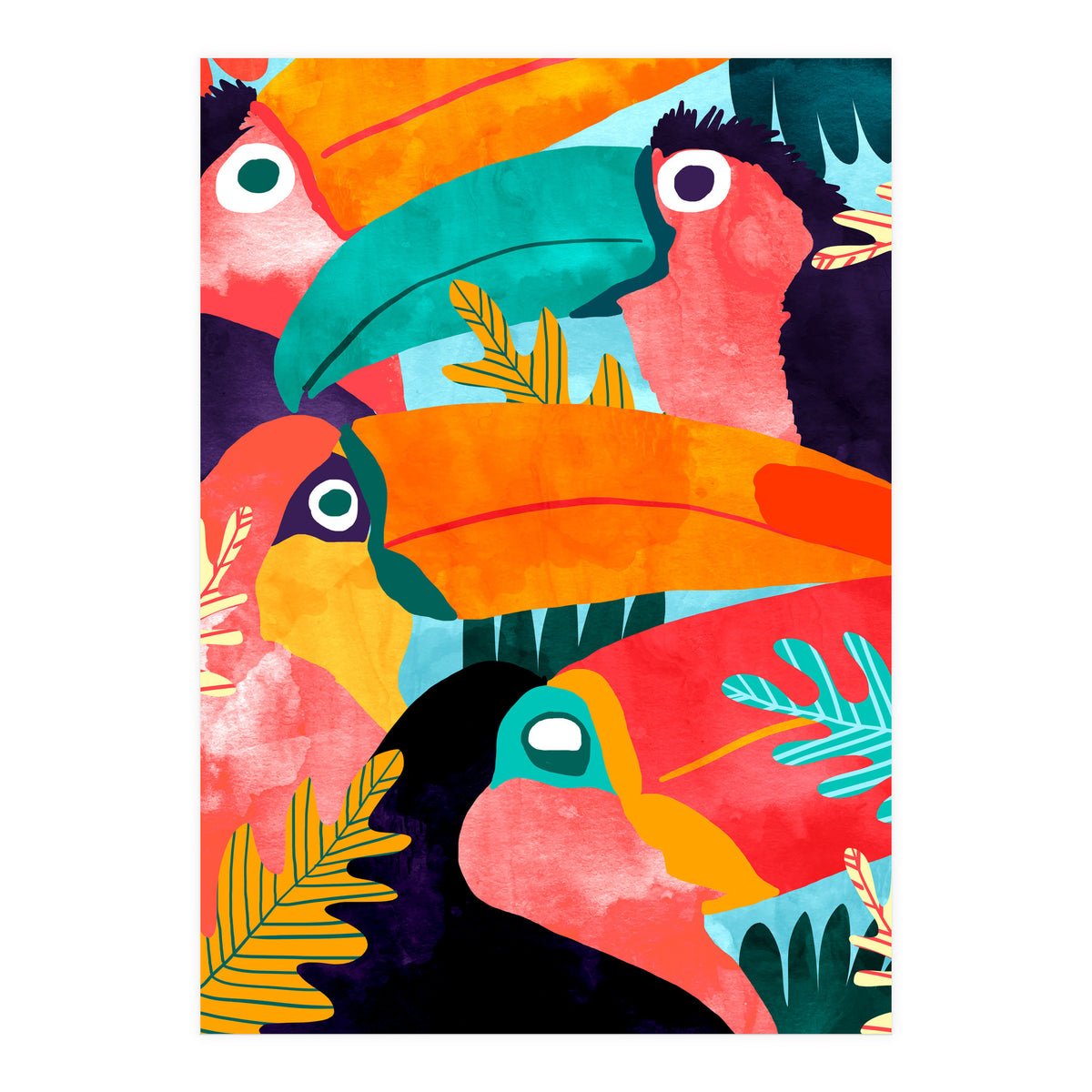Toucan Flock (Print Only)