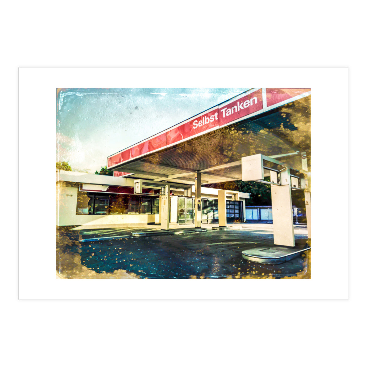 Gas station (Print Only)
