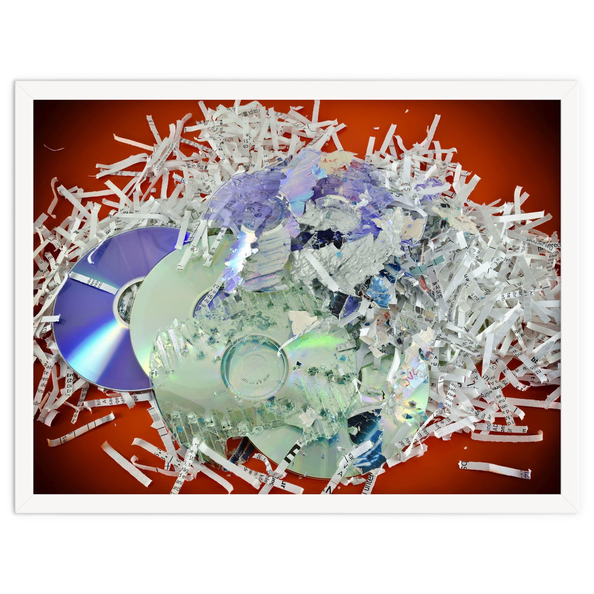 Destroyed information