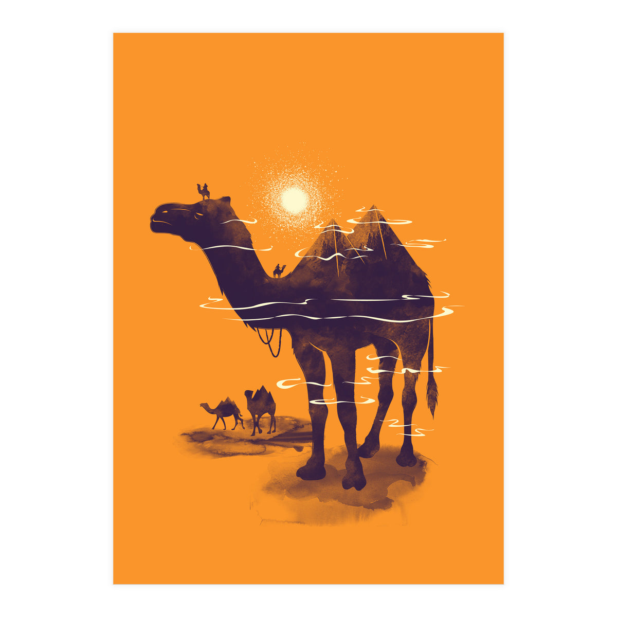 Walking Pyramid (Print Only)