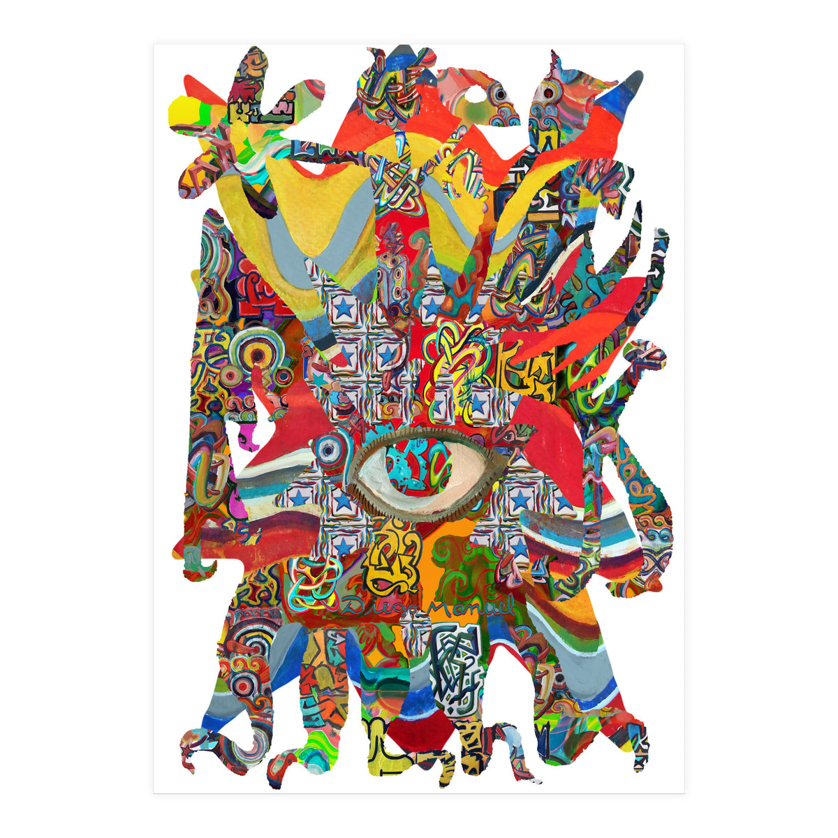 Pop Abstract 2023 123 Copia (Print Only)