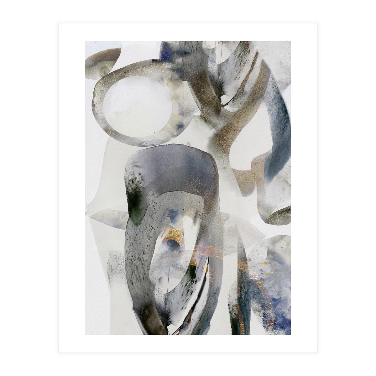 Abstract Aquarell 5 (Print Only)