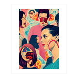 Masquerade Mask Fashion Collage 01 (Print Only) thumbnail