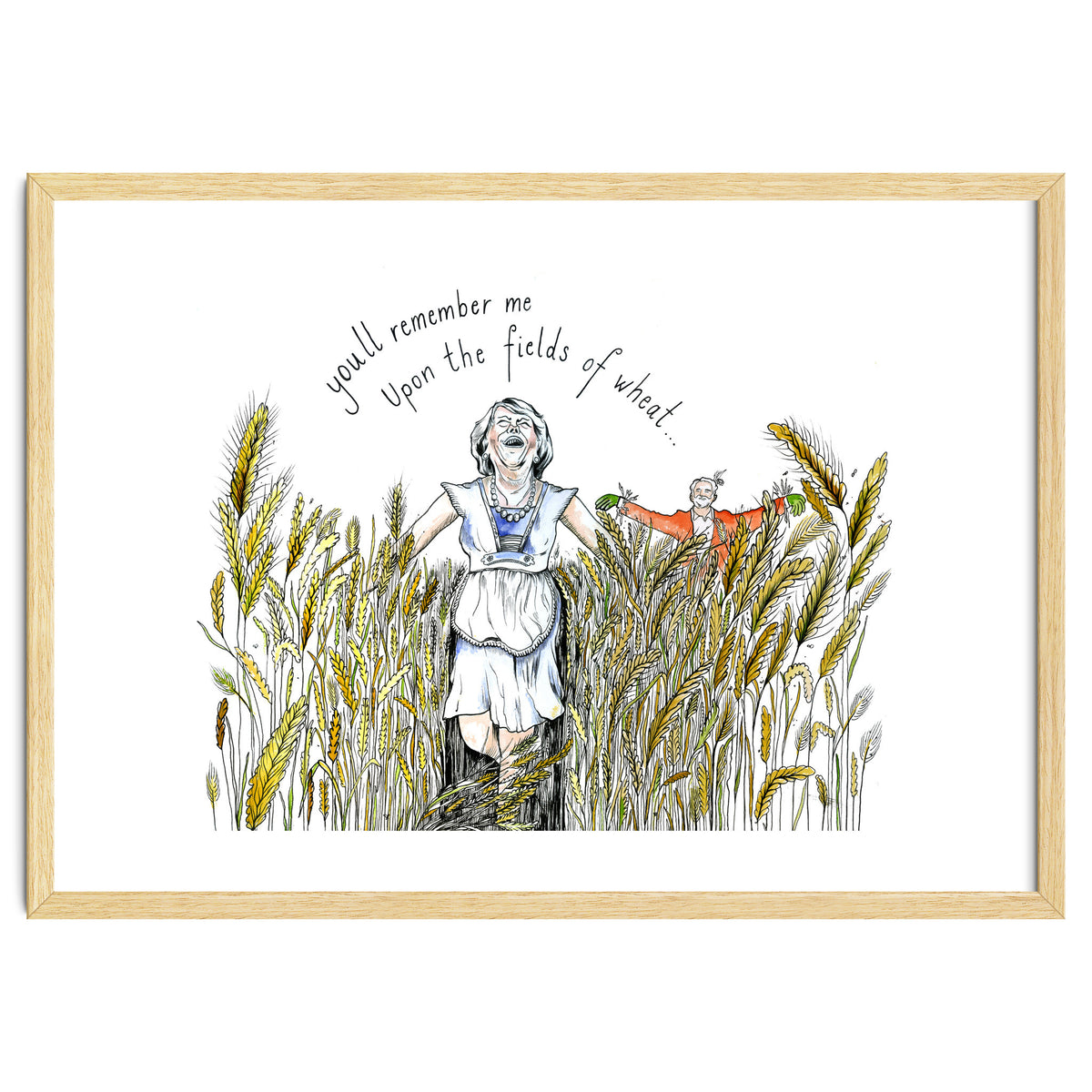 Upon The Fields Of Wheat