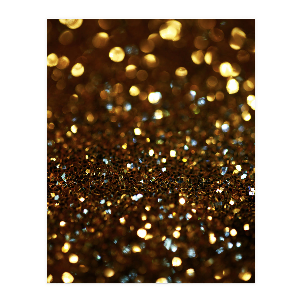 Golden glitter (Print Only)