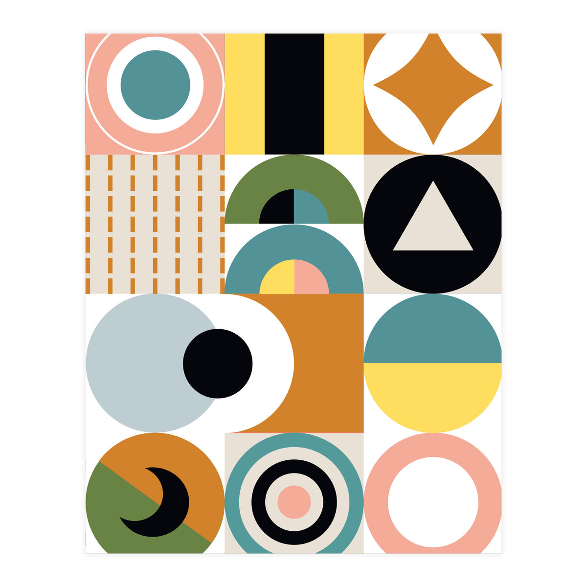 Mescolanza - Rebelion of Geometrica  (Print Only)