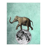 elefante sul modo (Print Only)