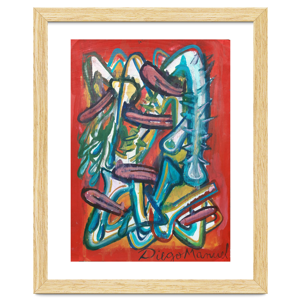 Formas Lenguas Y Cactus