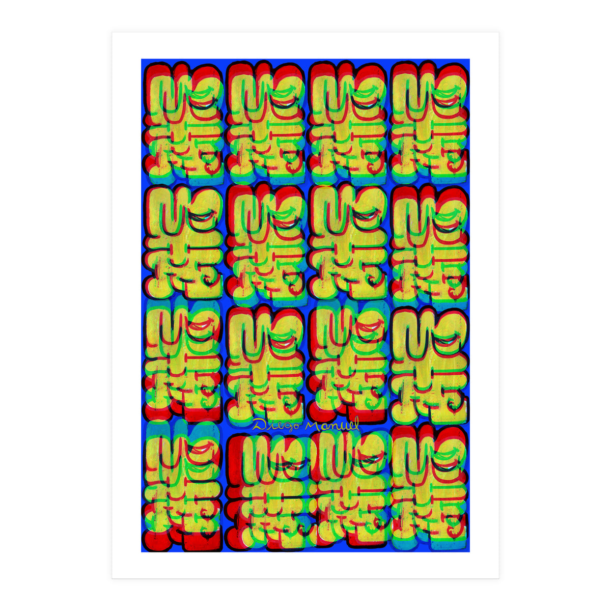 Graffitis 2021 Tapiz 114 (Print Only)