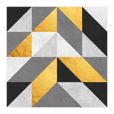 Gray and Gold Composition V (Print Only) thumbnail