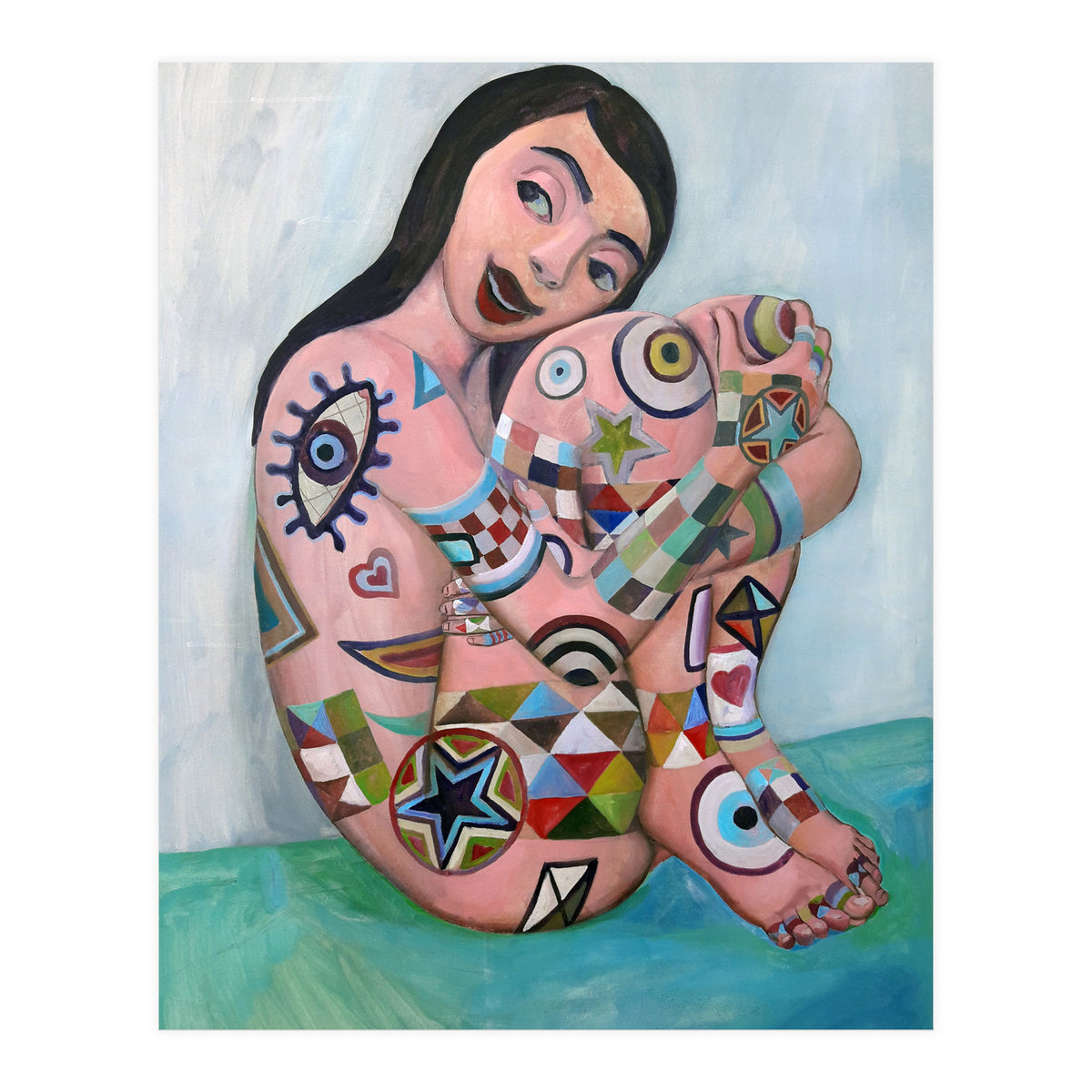 Chica Tatuada 2 B (Print Only)