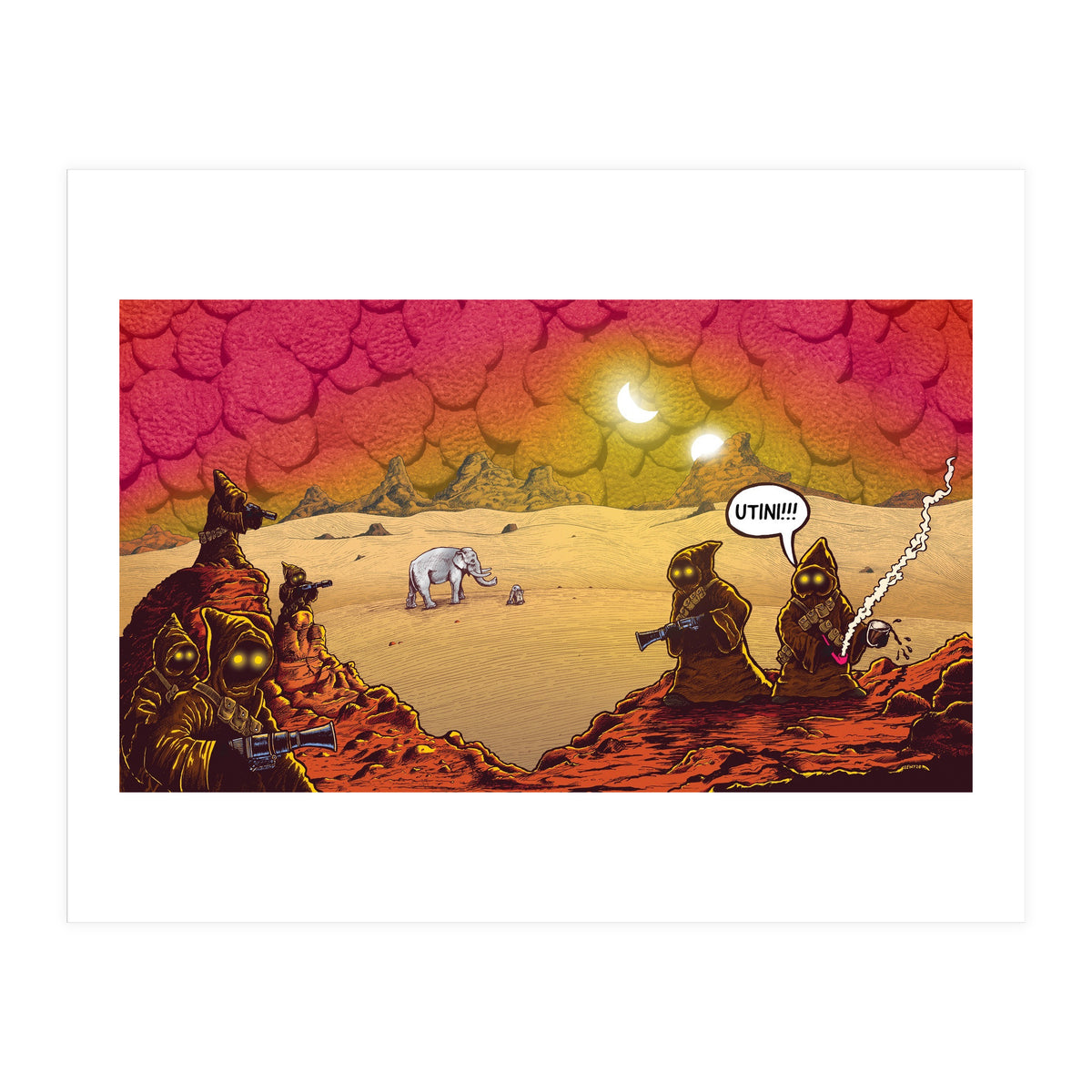 HOBi-wan keNOBi Chocolate Hob Nob Imperial Stout (Print Only)