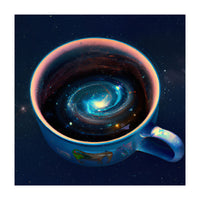 Cosmic Coffee Cup (Print Only)