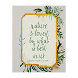 Nature (quote 1) (Print Only) thumbnail