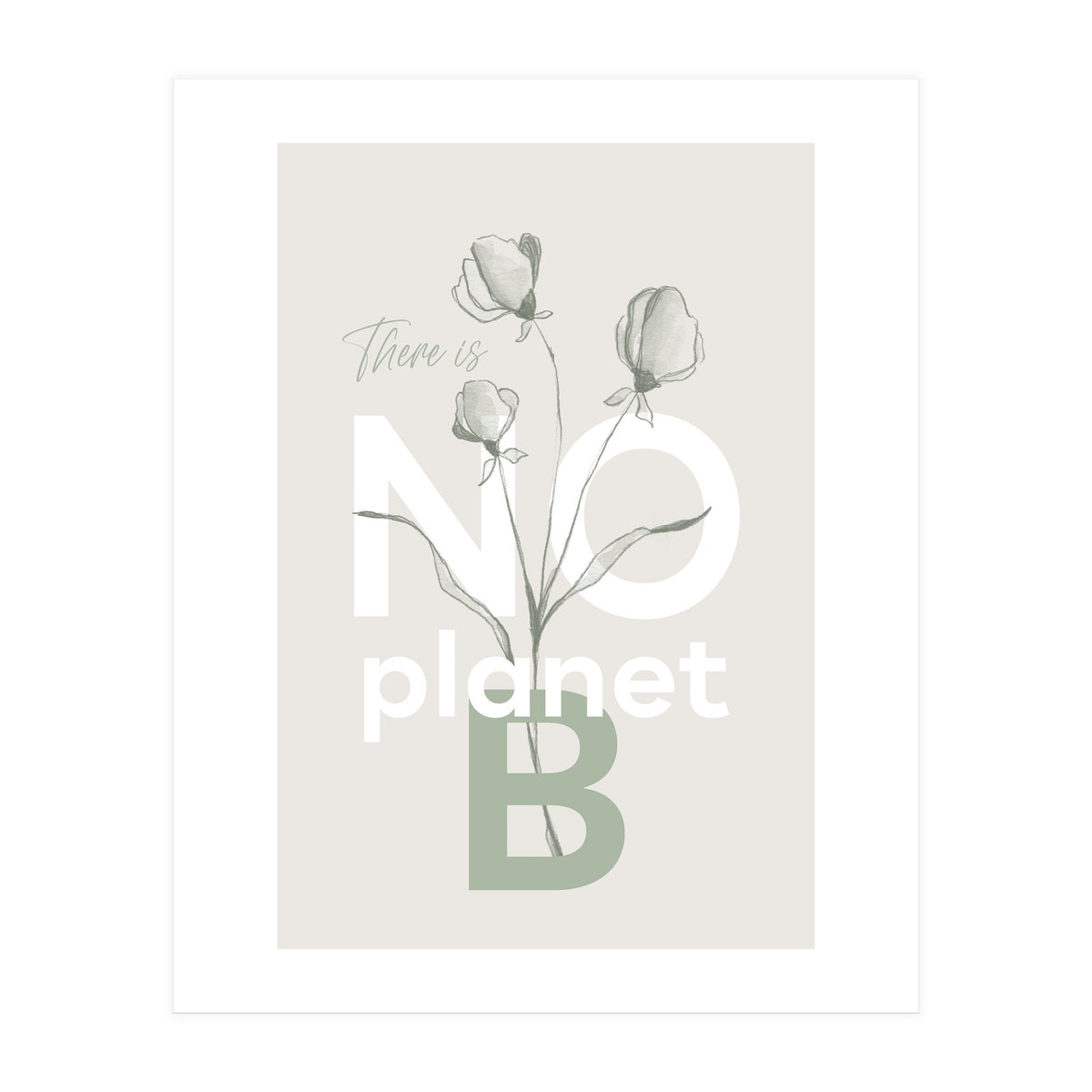There is no planet B (Print Only)