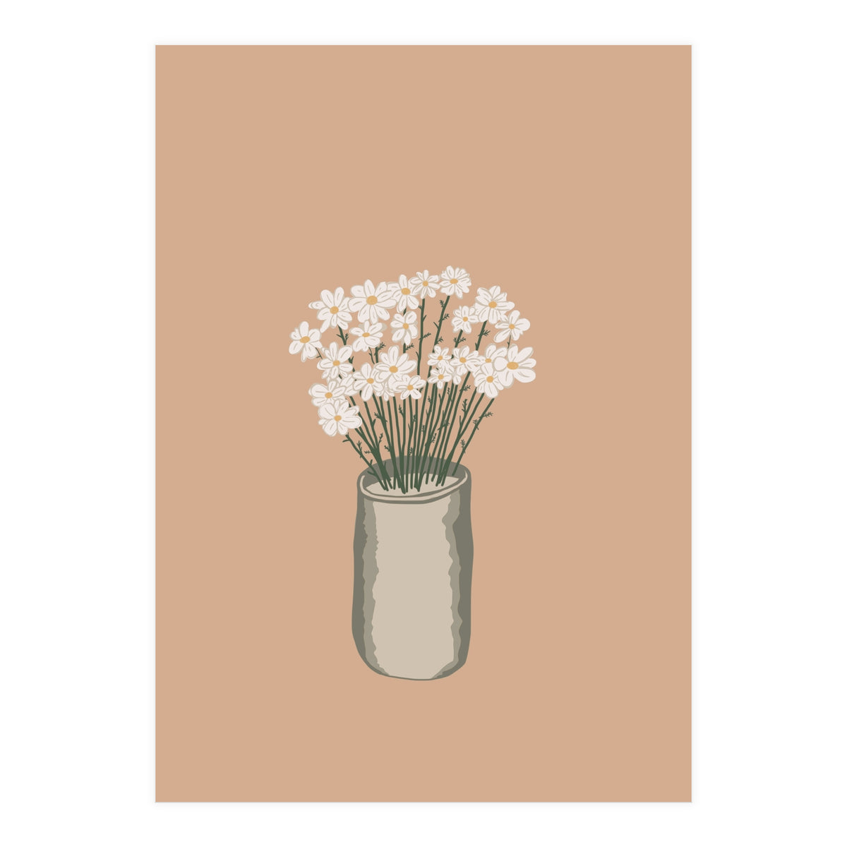Daisies in a vase (Print Only)